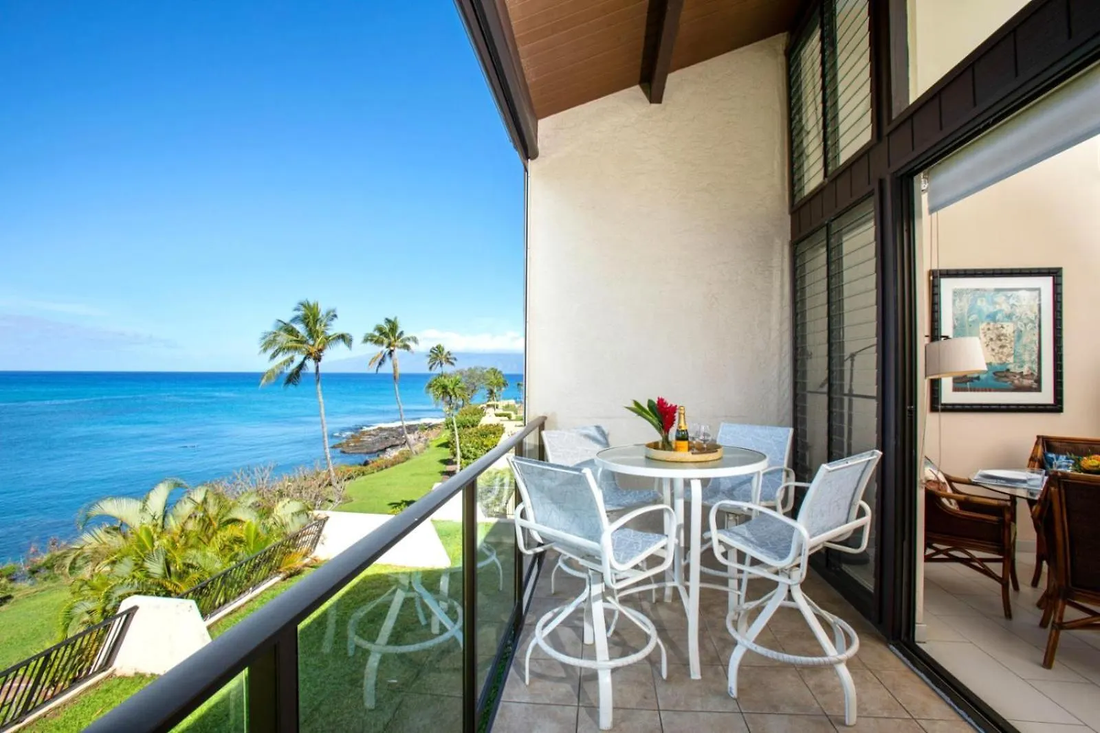 Apartment Kbm Resorts Free Car Napili Point Nap-C31 Ocean Front Spacious Beach Amenities Kapalua